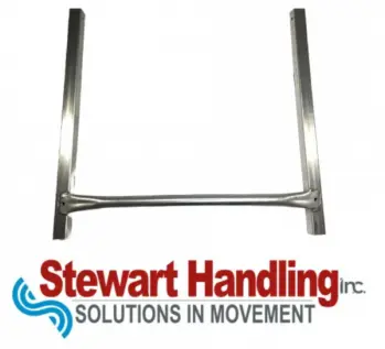 Nestaflex 226 H-Frame, 18" Wide, standard height 28" to 44". Actual size: 21 3/4"W x 20" x 1Tube. Part #HFRAME22618